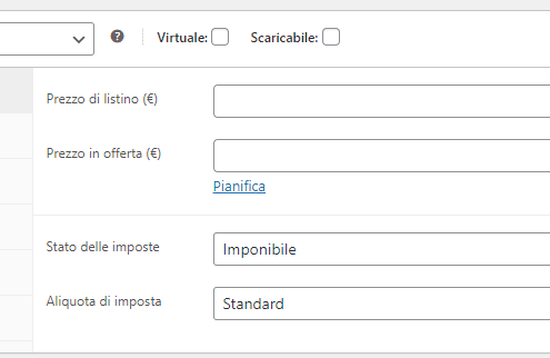 Come Modificare In Blocco Le Impostazioni Fiscali Di Tutti I Prodotti In Woocommerce