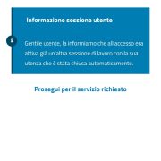 Messaggio crptico sul sito dell'INPS