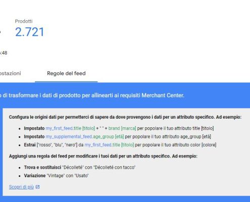 Google Merchants – Come Usare Le Regole Del Feed