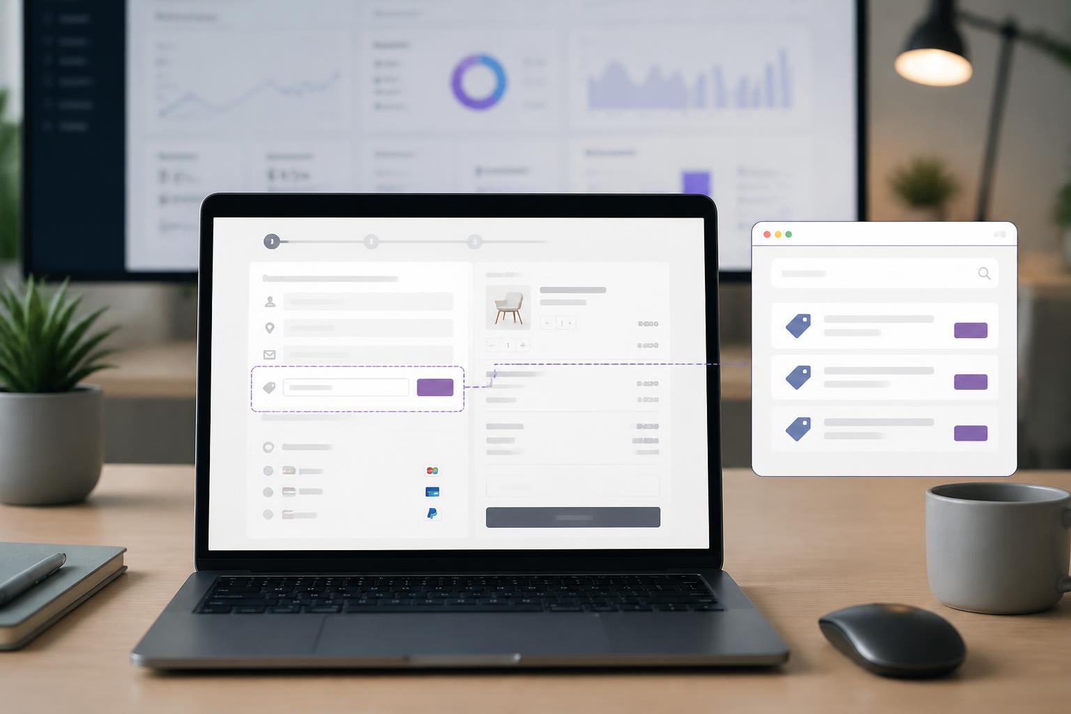 Analisi del campo codice promozionale nel checkout di un negozio WooCommerce