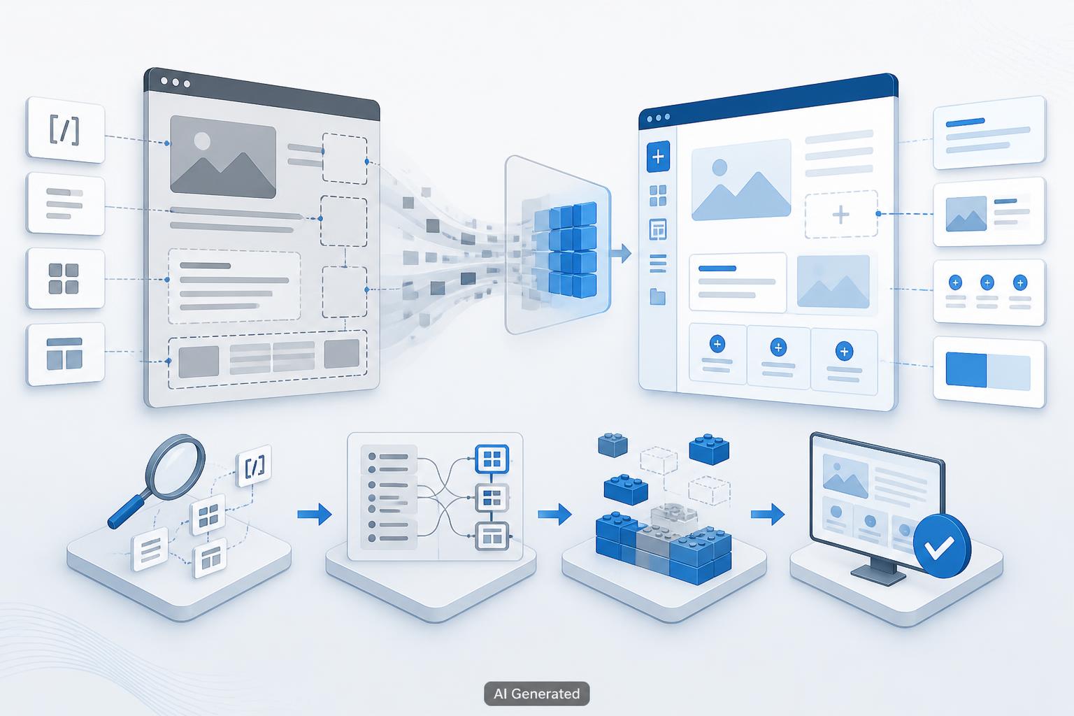 Schema operativo per la migrazione di contenuti WordPress legacy verso i blocchi Gutenberg