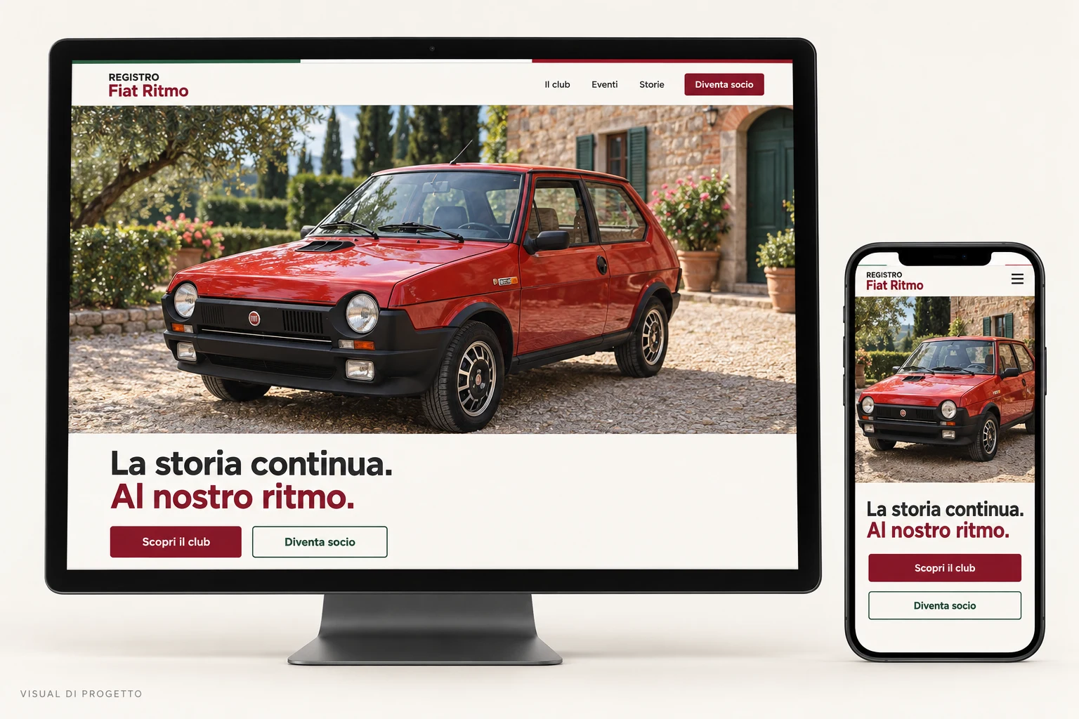 Un Sito Wordpress Per Il Registro Nazionale Fiat Ritmo