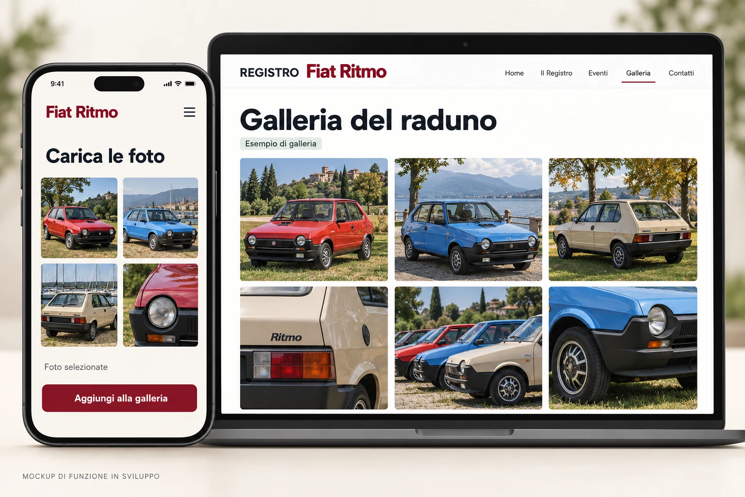Un Sito Wordpress Per Il Registro Nazionale Fiat Ritmo